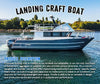 Landing Craft Fishing Working Boat